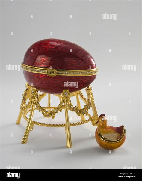 faberge hen egg replica